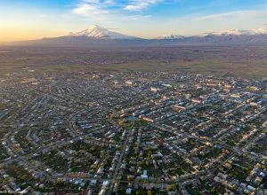 Город Армавир в Армении